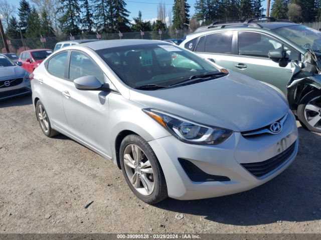 hyundai elantra 2014 kmhdh4ae3eu163278