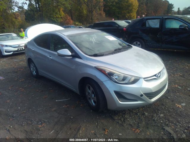 hyundai elantra 2014 kmhdh4ae3eu181344