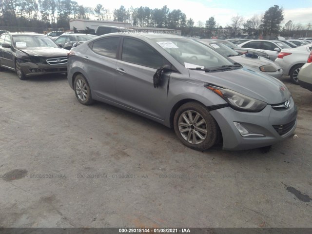 hyundai elantra 2015 kmhdh4ae3fu222329