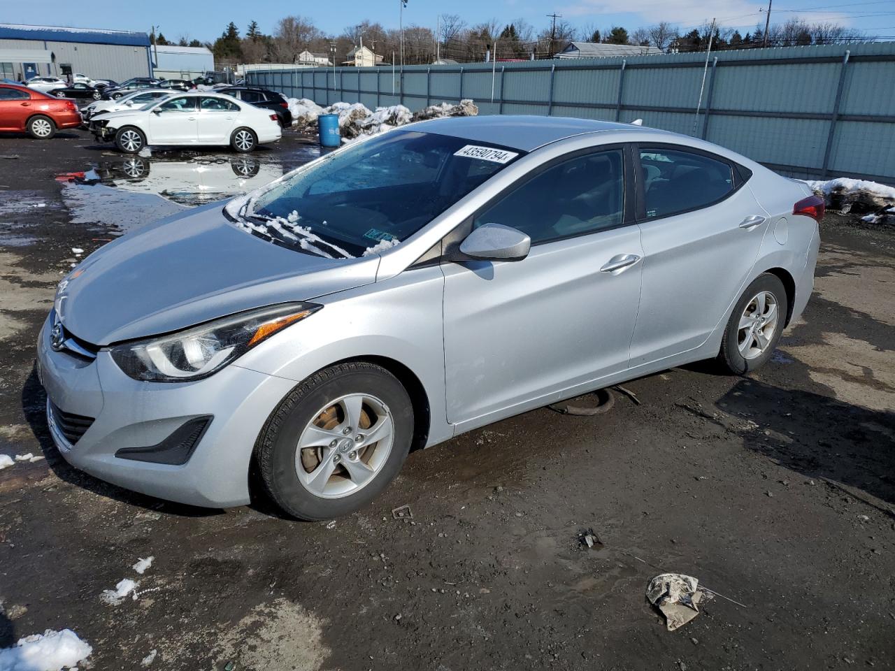 hyundai elantra 2015 kmhdh4ae3fu229507