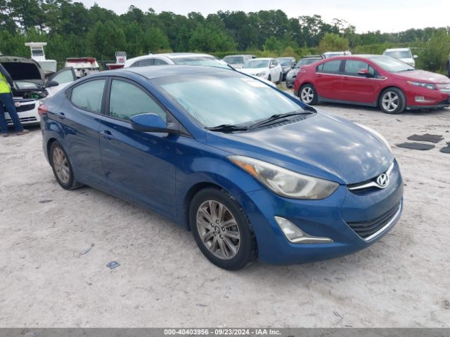 hyundai elantra 2015 kmhdh4ae3fu235436