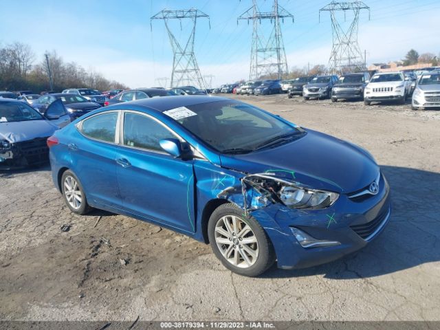 hyundai elantra 2015 kmhdh4ae3fu267593