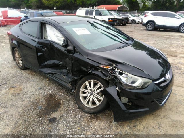 hyundai elantra 2015 kmhdh4ae3fu355396