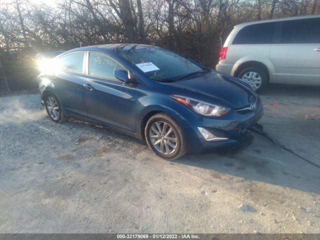 hyundai elantra 2015 kmhdh4ae3fu359769