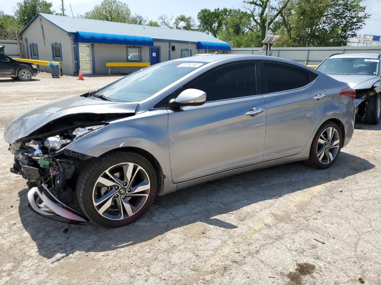 hyundai elantra 2015 kmhdh4ae3fu381528