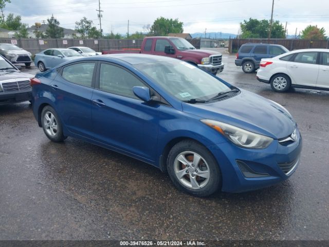 hyundai elantra 2015 kmhdh4ae3fu416679