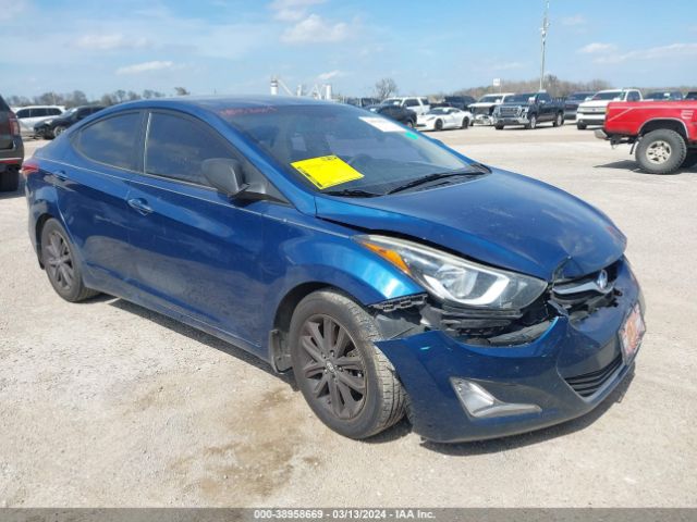 hyundai elantra 2016 kmhdh4ae3gu480366