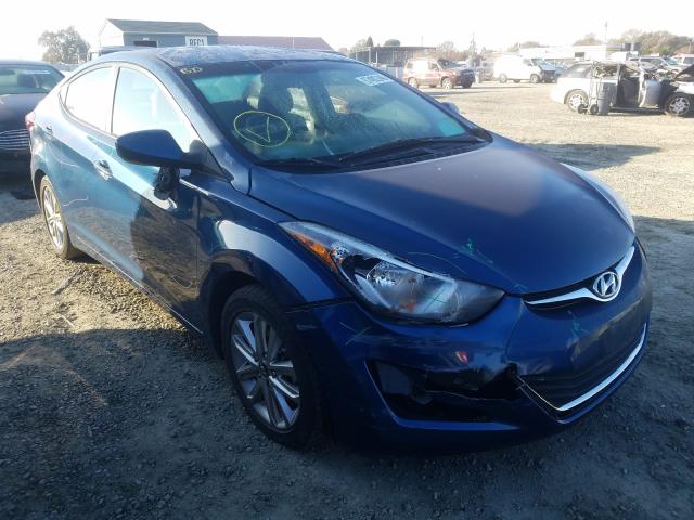 hyundai elantra se 2016 kmhdh4ae3gu511499