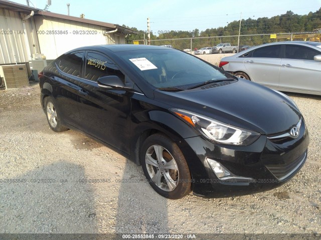 hyundai elantra 2016 kmhdh4ae3gu566535