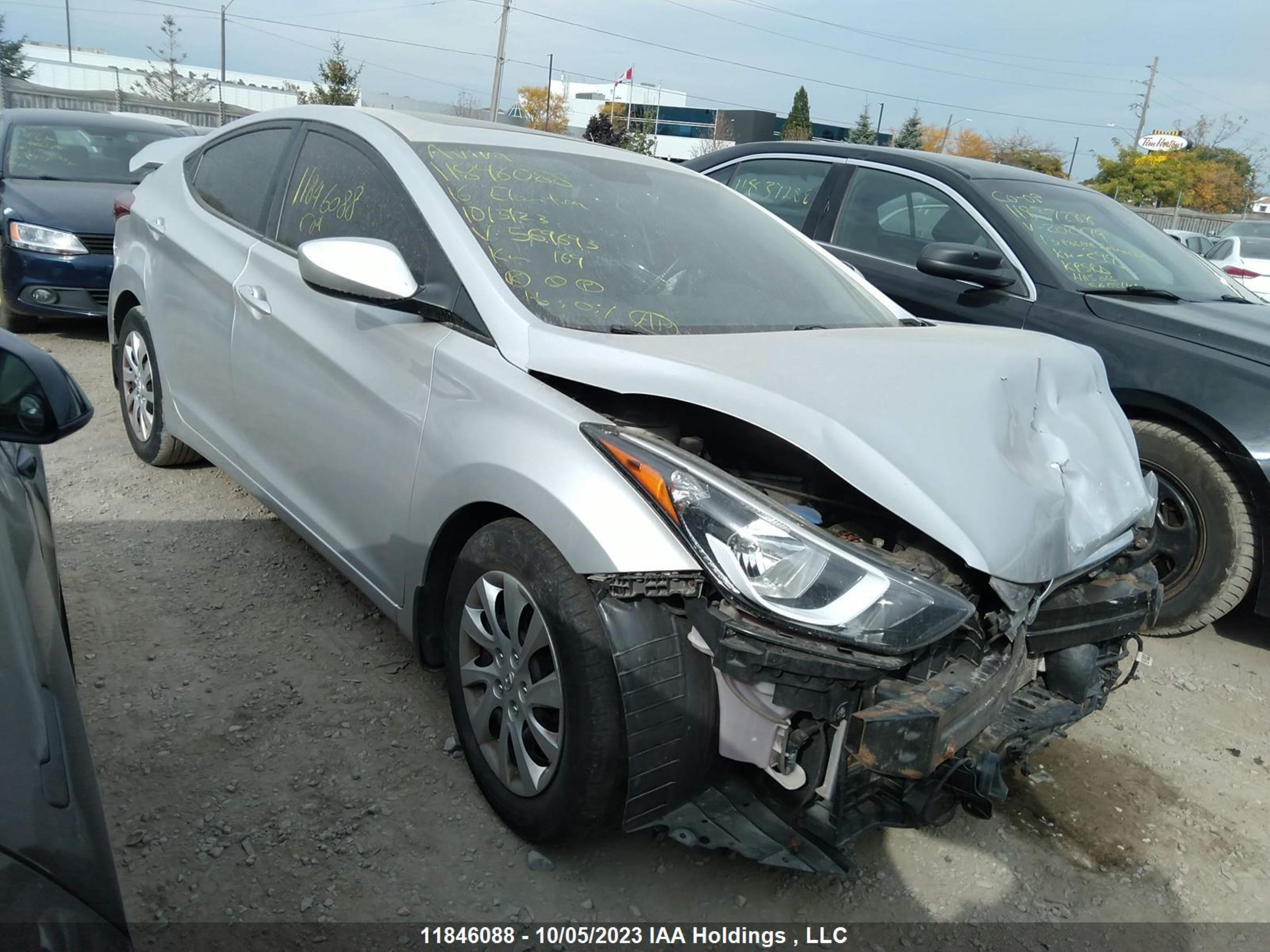 hyundai elantra 2016 kmhdh4ae3gu569693