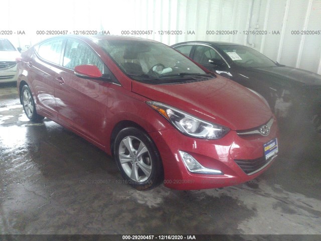 hyundai elantra 2016 kmhdh4ae3gu605639