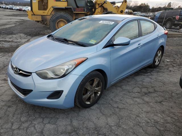 hyundai elantra gl 2011 kmhdh4ae4bu107507