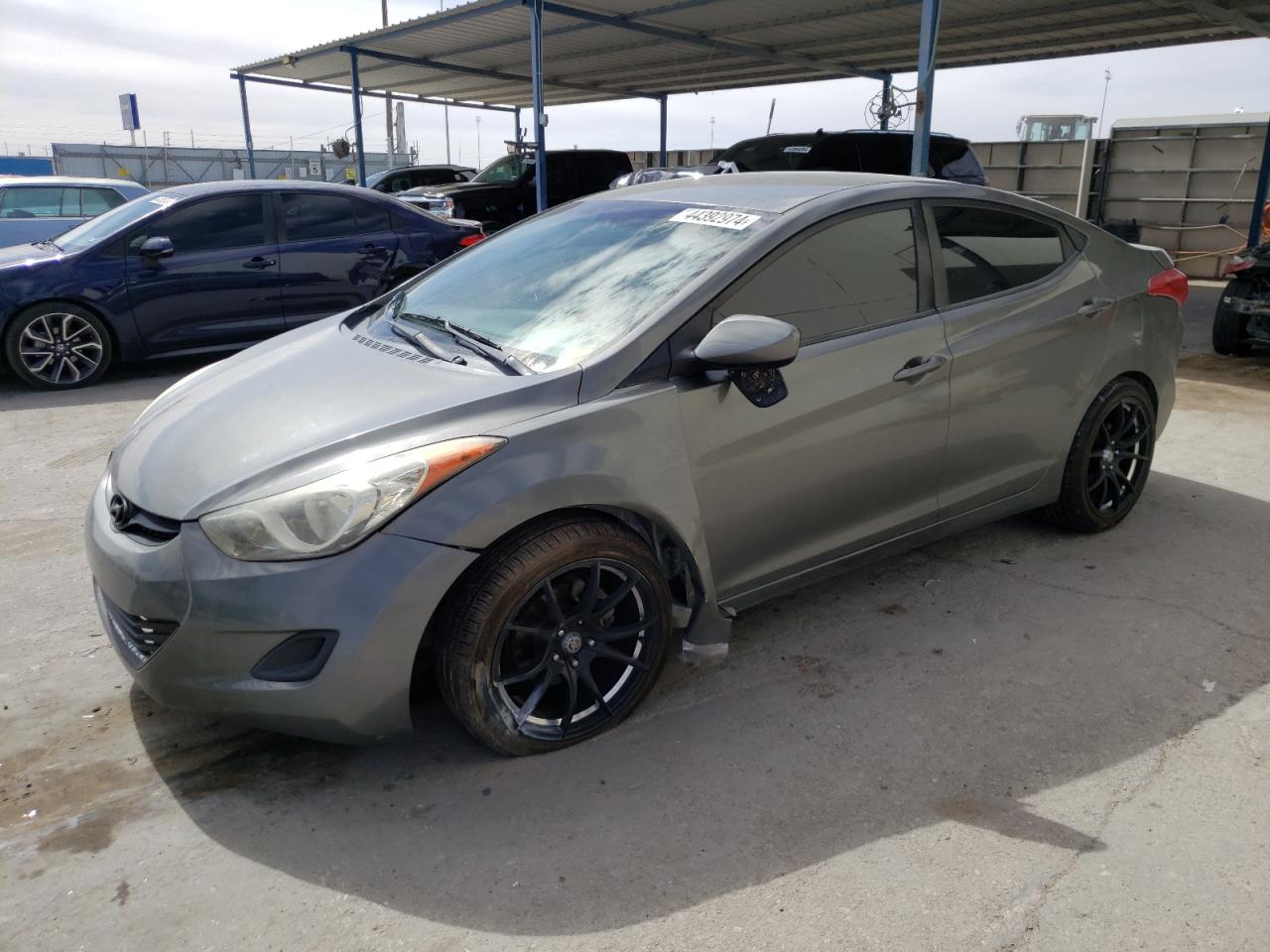 hyundai elantra 2011 kmhdh4ae4bu121746