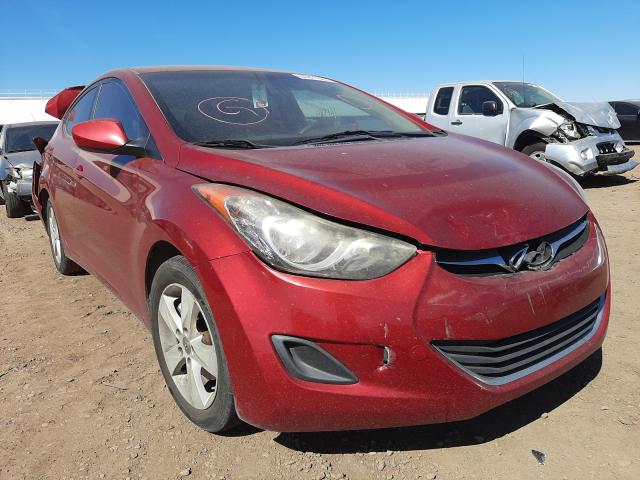 hyundai elantra gl 2011 kmhdh4ae4bu122606