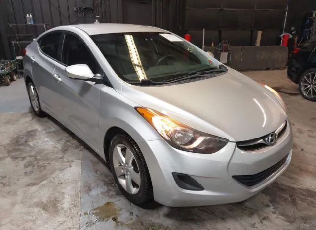 hyundai elantra 2011 kmhdh4ae4bu124128