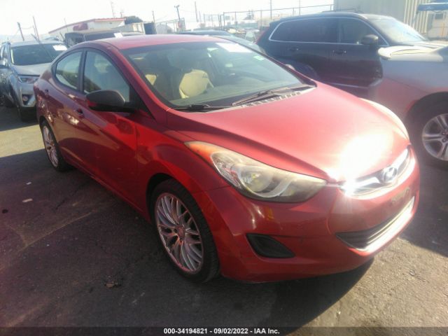 hyundai elantra 2011 kmhdh4ae4bu132438