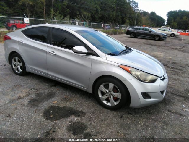 hyundai elantra 2011 kmhdh4ae4bu144637