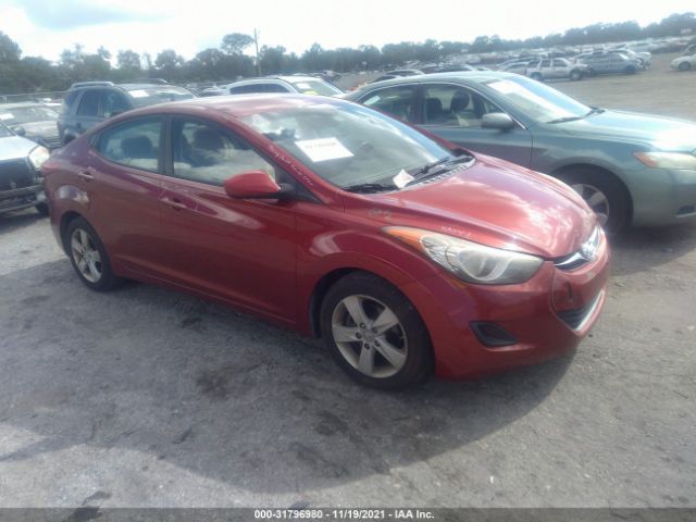 hyundai elantra 2011 kmhdh4ae4bu146937