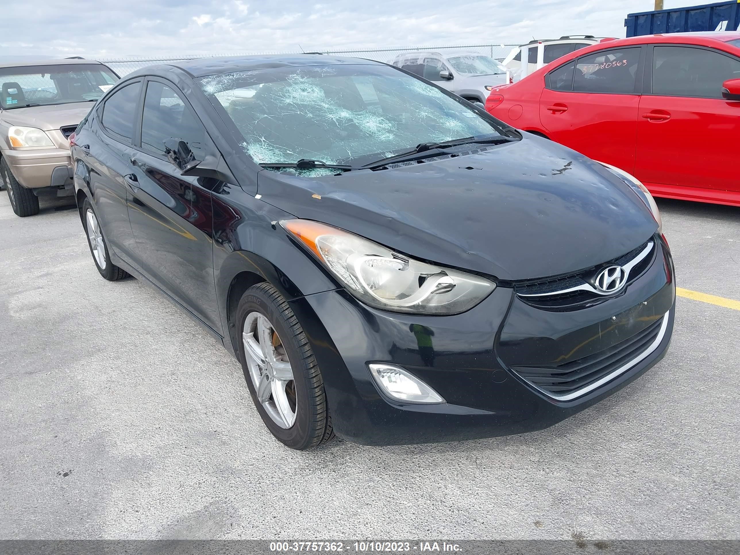 hyundai elantra 2013 kmhdh4ae4du487922