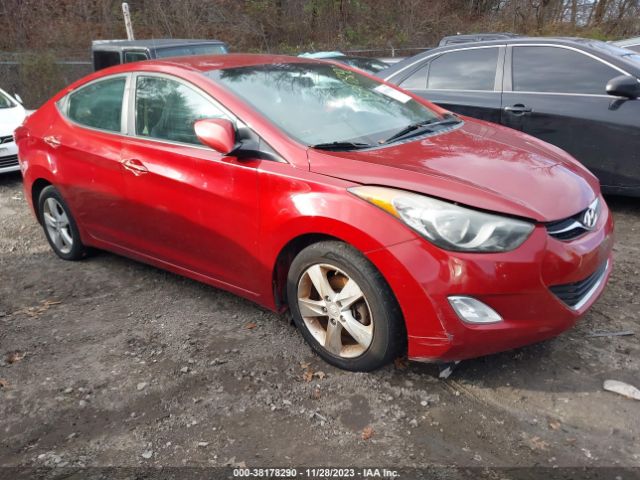 hyundai elantra 2013 kmhdh4ae4du493137