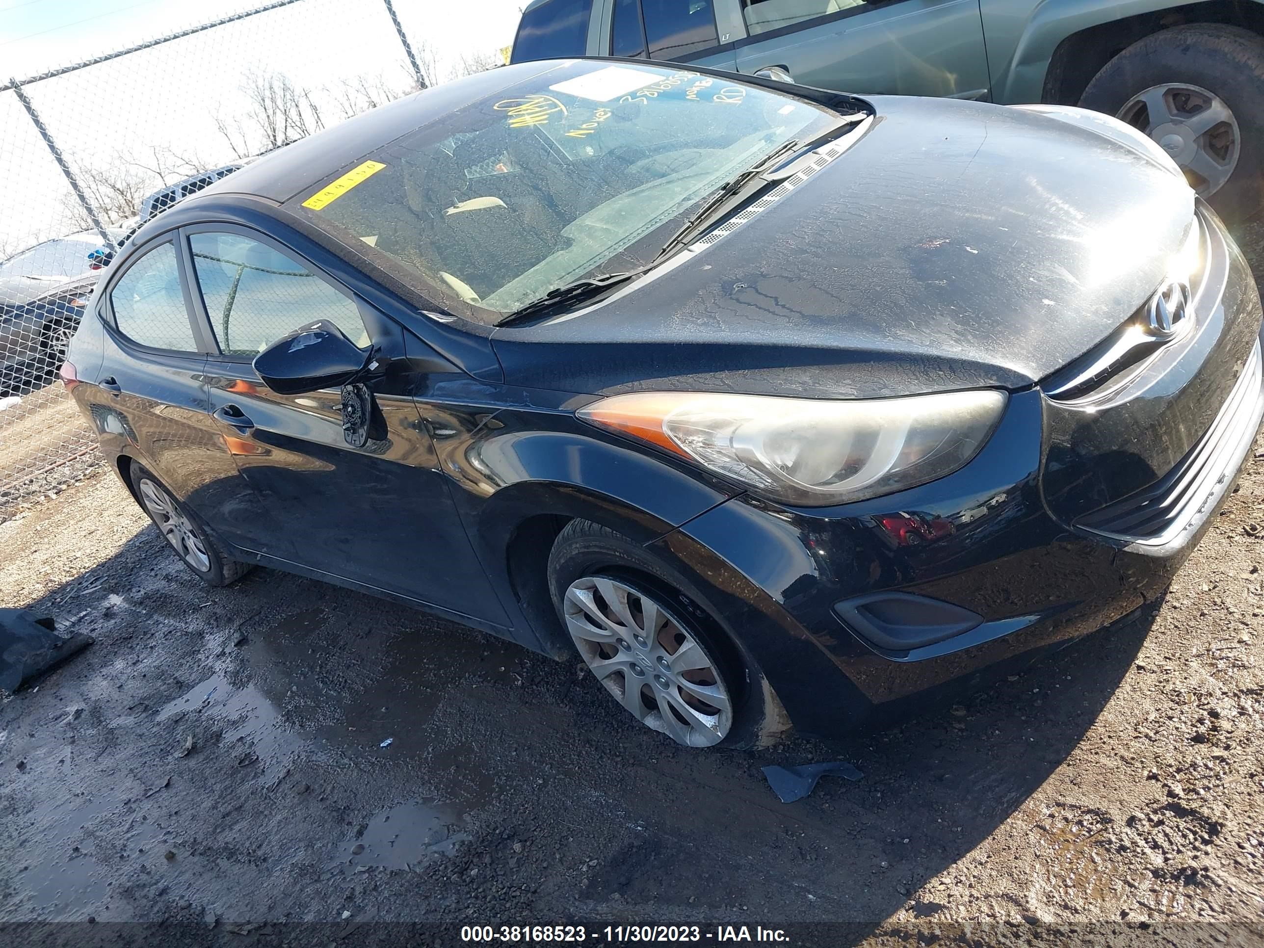 hyundai elantra 2013 kmhdh4ae4du499150