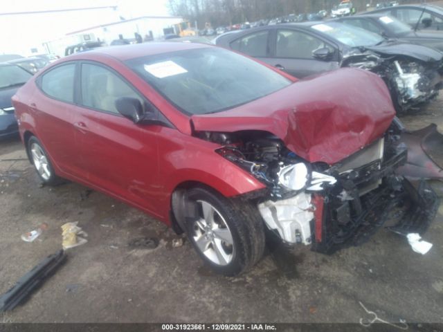 hyundai elantra 2013 kmhdh4ae4du528582