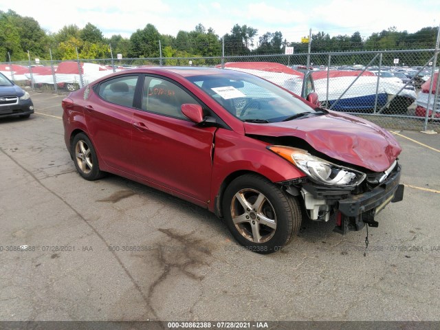 hyundai elantra 2013 kmhdh4ae4du532714