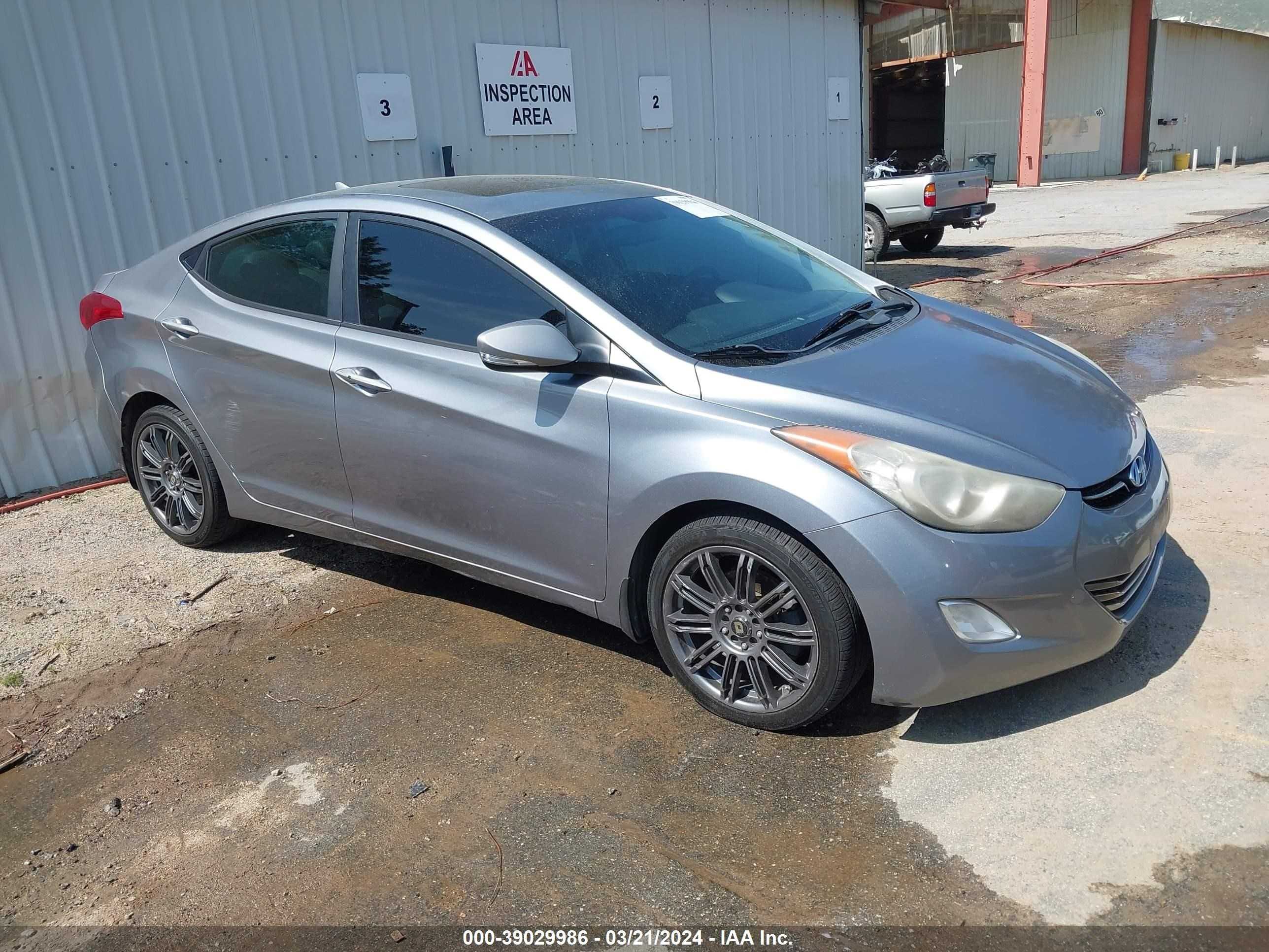 hyundai elantra 2013 kmhdh4ae4du594551