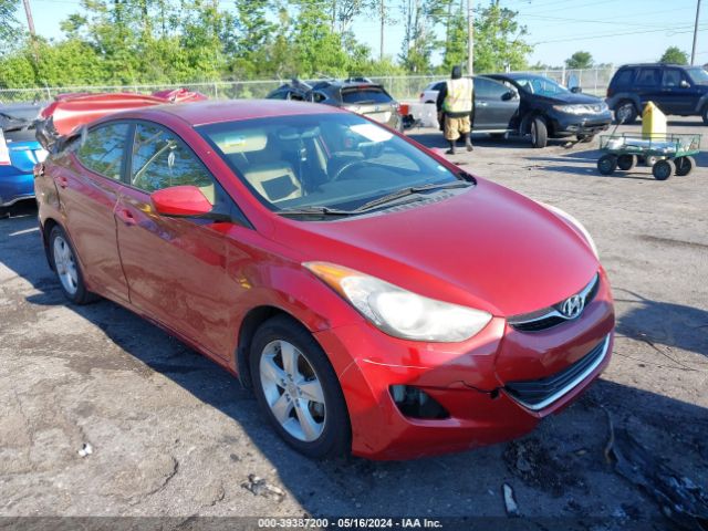 hyundai elantra 2013 kmhdh4ae4du633154