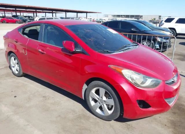 hyundai elantra 2013 kmhdh4ae4du977583