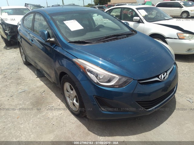 hyundai elantra 2014 kmhdh4ae4eu084900