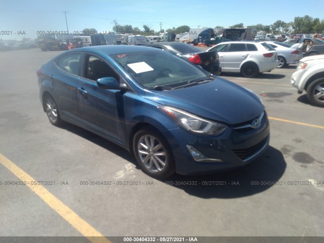 hyundai elantra 2015 kmhdh4ae4fu279980