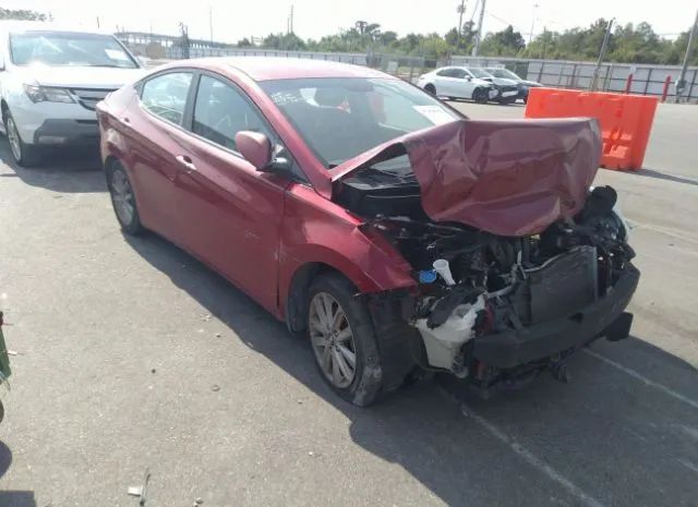 hyundai elantra 2015 kmhdh4ae4fu351101