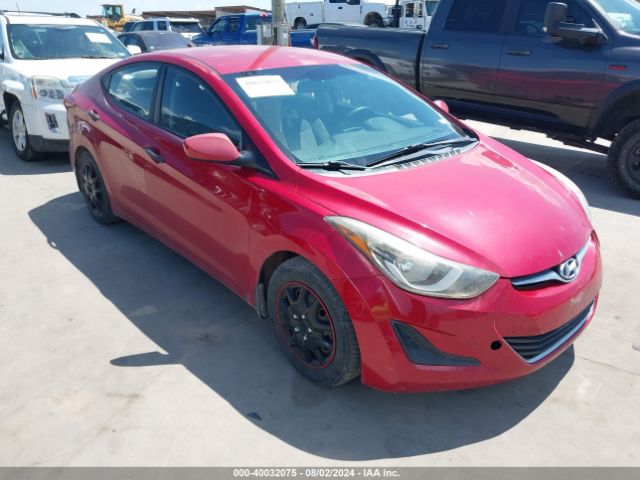 hyundai elantra 2016 kmhdh4ae4gu478528