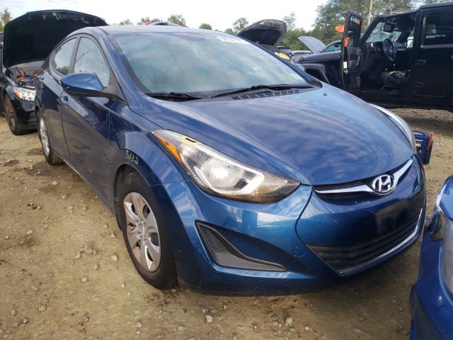 hyundai elantra se 2016 kmhdh4ae4gu502195