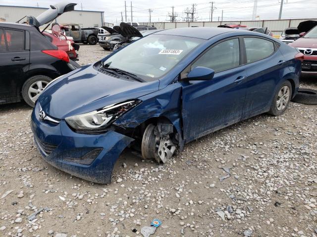 hyundai elantra se 2016 kmhdh4ae4gu516582