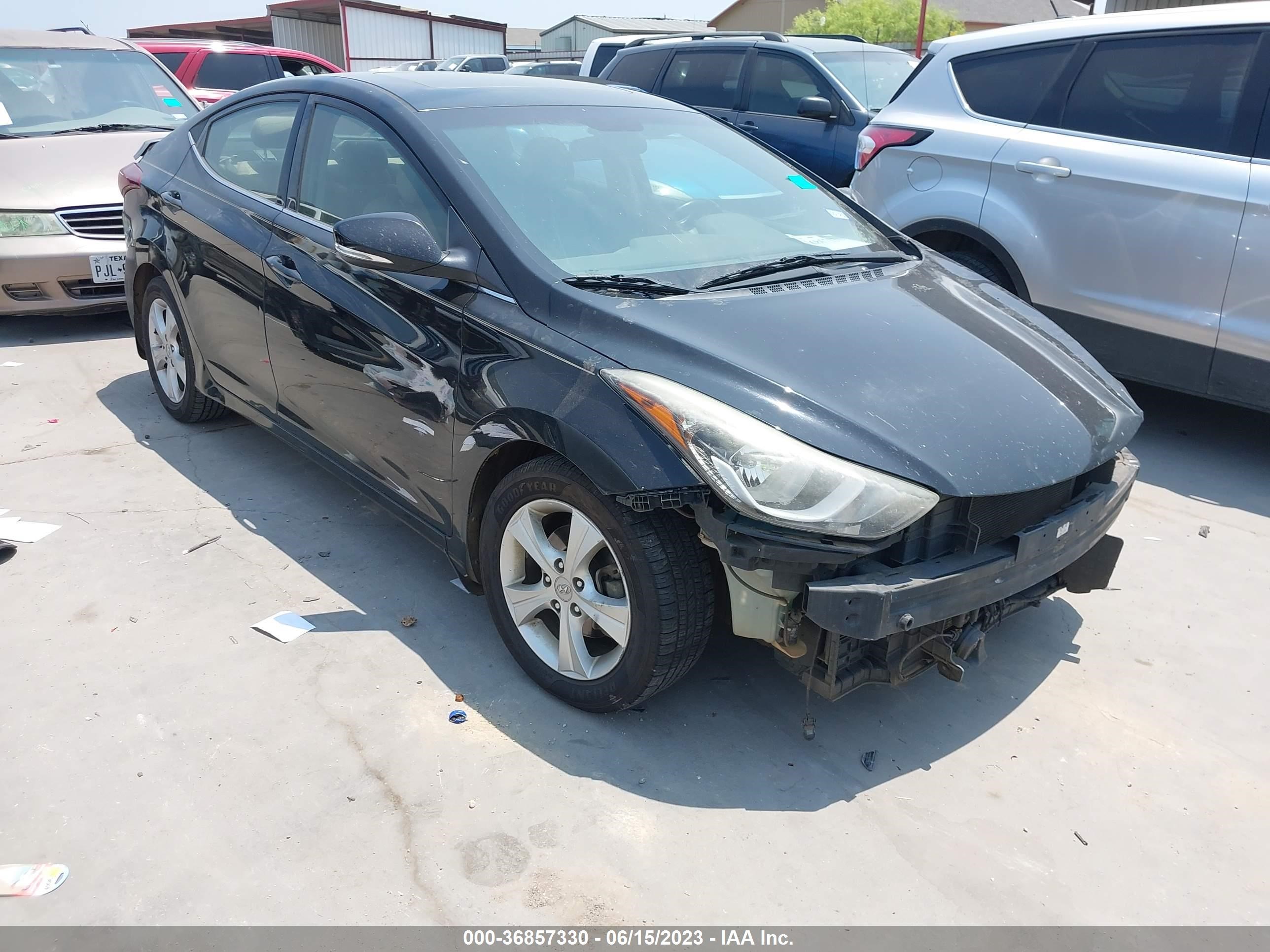 hyundai elantra 2016 kmhdh4ae4gu520597