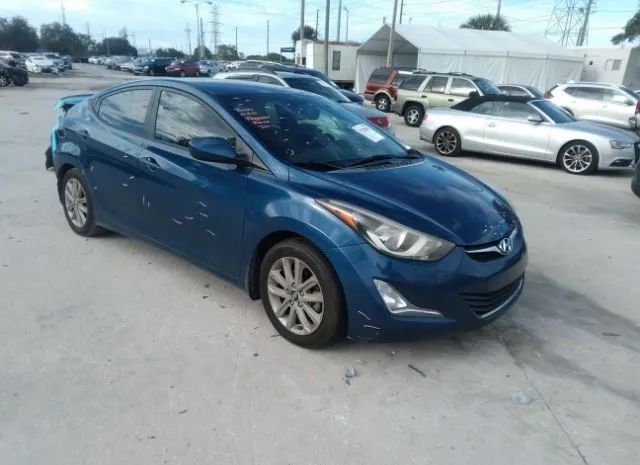 hyundai elantra 2016 kmhdh4ae4gu599124