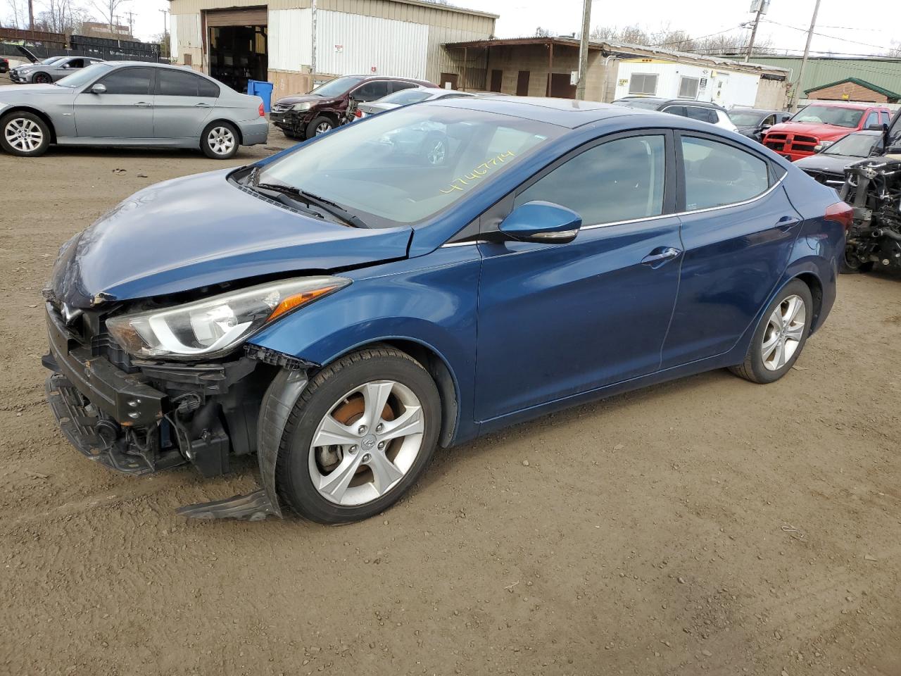 hyundai elantra 2016 kmhdh4ae4gu600000