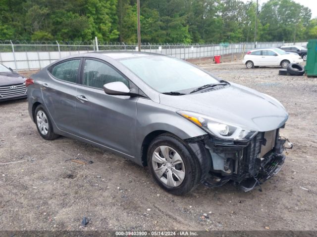 hyundai elantra 2016 kmhdh4ae4gu629495