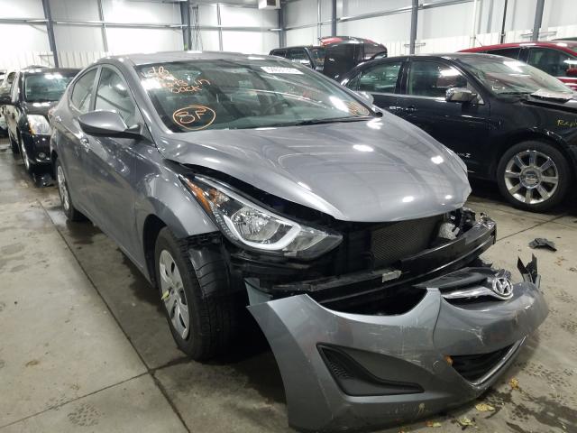 hyundai elantra se 2016 kmhdh4ae4gu632543