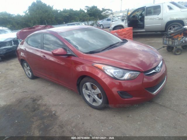 hyundai elantra 2011 kmhdh4ae5bu101957