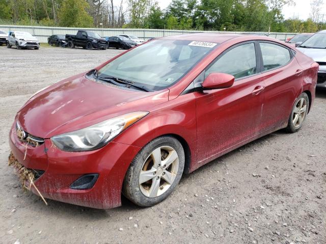 hyundai elantra gl 2011 kmhdh4ae5bu111985