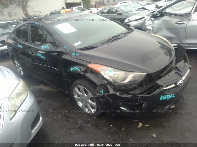 hyundai elantra 2011 kmhdh4ae5bu121786