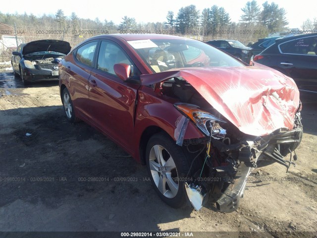 hyundai elantra 2011 kmhdh4ae5bu150608