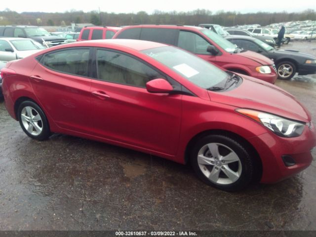 hyundai elantra 2011 kmhdh4ae5bu152598