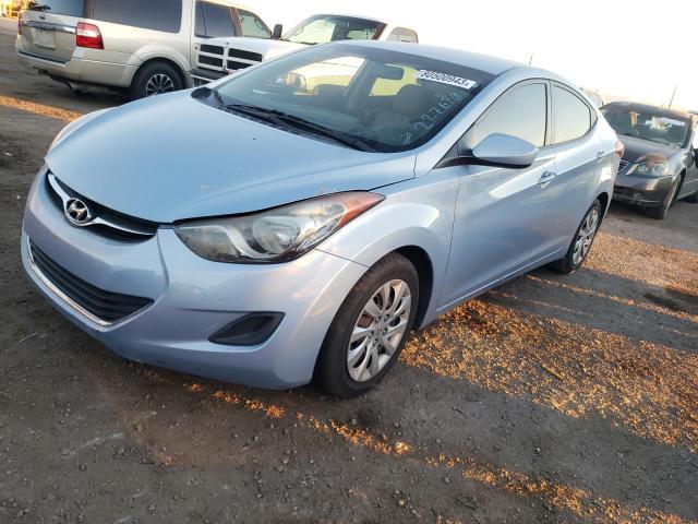 hyundai elantra 2012 kmhdh4ae5cu227690