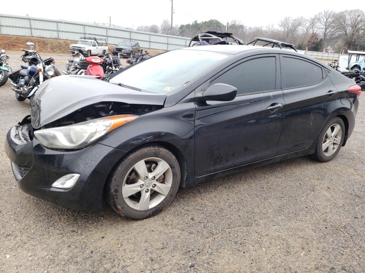 hyundai elantra 2012 kmhdh4ae5cu395085