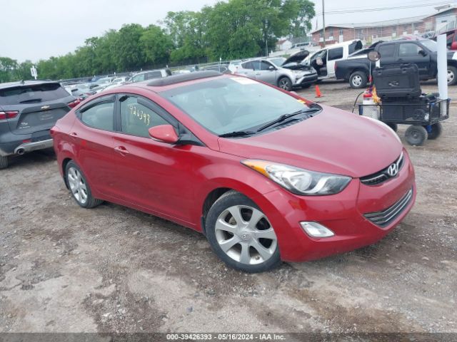 hyundai elantra 2012 kmhdh4ae5cu495736