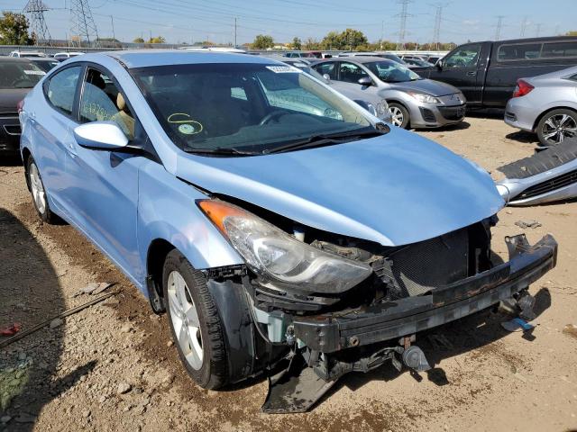 hyundai elantra gl 2013 kmhdh4ae5du491347